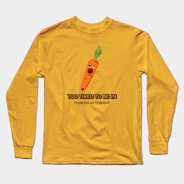 CARROT Long Sleeve T-Shirt by Katebi Designs